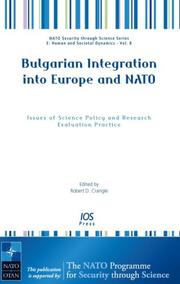 Front cover of Bulgarian Integration into Europe and NATO by Robert D. Crangle