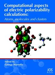 Front cover of Computational Aspects of Electric Polarizability Calculations by G. Maroulis