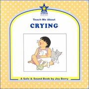 Cover of Teach Me About Crying by Joy Berry