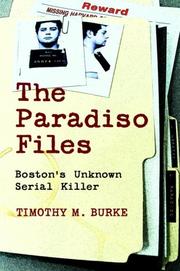 Cover of The Paradiso Files by Timothy M. Burke