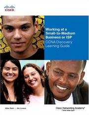 Front cover of Working at a Small-to-Medium Business or ISP by Allan Reid