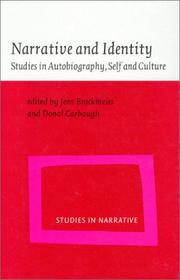 Cover of Narrative and identity by Jens Brockmeier