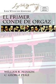 Cover of El primer Conde de Orgaz y servicio bien pagado by Luis Vélez de Guevara y Dueñas