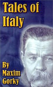 Front cover of Tales of Italy by Максим Горький