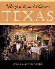 Cover of Recipes from Historic Texas by Linda Bauer