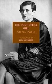 Front cover of The post-office girl by Stefan Zweig