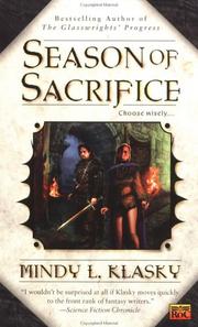 Front cover of Season of sacrifice by Mindy L. Klasky