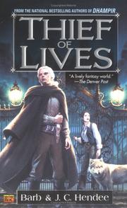 Front cover of Thief of lives by Barb Hendee