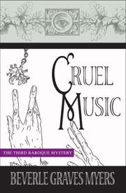 Cover of Cruel music by Beverle Graves Myers