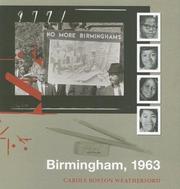 Cover of Birmingham, 1963 by Carole Boston Weatherford