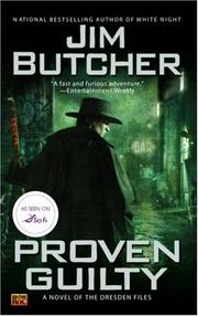 Front cover of Proven Guilty (The Dresden Files, Book 8) by Jim Butcher