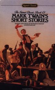 Front cover of The Signet Classic Book of Mark Twain's Short Stories by Mark Twain
