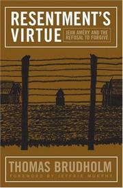 Cover of Resentment's Virtue by Thomas Brudholm