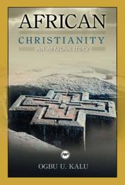 Front cover of African Christianity by Ogbu U. Kalu