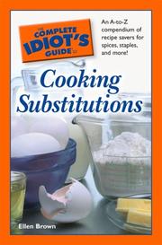 Cover of The Complete Idiot's Guide to Cooking Substitutions by Ellen Brown