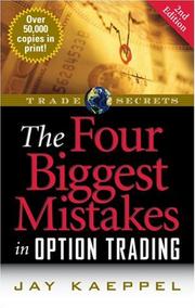 Cover of The Four Biggest Mistakes in Option Trading by Jay Kaeppel