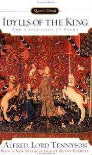 Front cover of Idylls of the King and a Selection of Poems by Alfred Lord Tennyson