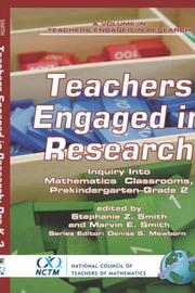 Front cover of Teachers engaged in research by Stephanie Z. Smith