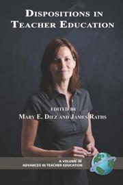 Cover of Teacher dispositions by Mary E. Diez
