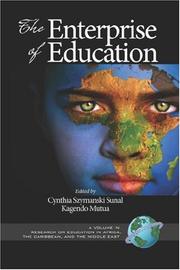 Cover of The enterprise of education by Kagendo Mutua