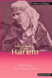 Front cover of Thirty Years in the Harem by Melek Hanim