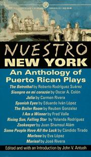 Cover of Nuestro New York by John V. Antush