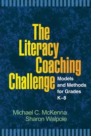 Cover of The literacy coaching challenge by Michael C. McKenna