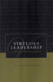 Cover of Virtuous Leadership by Alexandre Havard