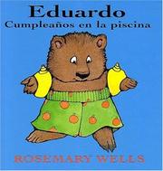 Front cover of Edward's First Swimming Party by Rosemary Wells