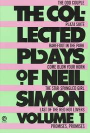 Front cover of The collected plays of Neil Simon by Neil Simon