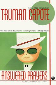 Cover of Answered Prayers by Truman Capote