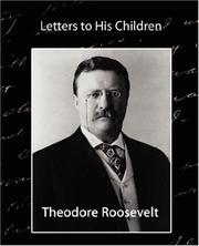 Front cover of Letters to His Children by Theodore Roosevelt