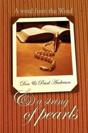 Front cover of A Word From the Word & A String of Pearls by Don Anderson