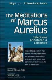 Front cover of The Meditations of Marcus Aurelius by Russell McNeil