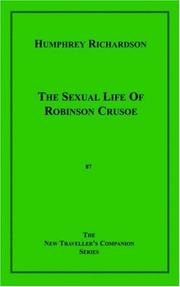 Front cover of The Sexual Life of Robinson Crusoe by Humphrey Richardson