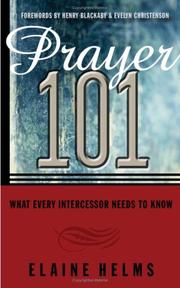 Cover of Prayer 101 by Elaine Helms
