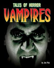 Front cover of Vampires (Tales of Horror) by Jim Pipe