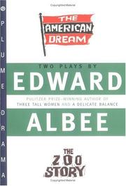 Cover of The American dream by Edward Albee