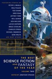 Front cover of The best science fiction and fantasy of the year by Jonathan Strahan