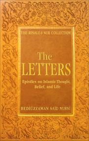 Front cover of The Letters by Said Nursî