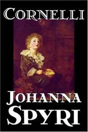 Cover of Cornelli by Spyri, Johanna