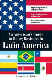 Cover of An AmericanÆs Guide to Doing Business in Latin America by Lawrence W. Tuller