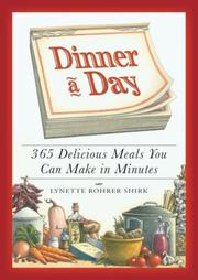 Cover of Dinner a Day by Lynette Rohrer Shirk