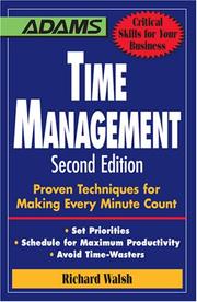 Cover of Time Management by Richard Walsh
