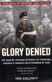 Cover of Glory Denied by Tom Philpott