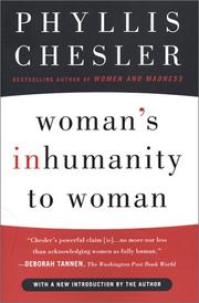 Front cover of Woman's inhumanity to woman by Phyllis Chesler