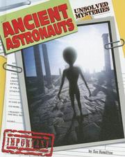 Front cover of Ancient Astronauts (Unsolved Mysteries) by Sue Hamilton