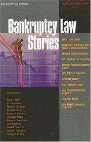 Front cover of Bankruptcy Stories (Foundation's Stories) by Robert K. Rasmussen