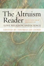 Cover of The Altruism Reader by Thomas Oord