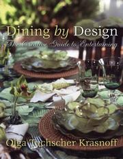 Front cover of Dining by design by Olga Tuchscher Krasnoff